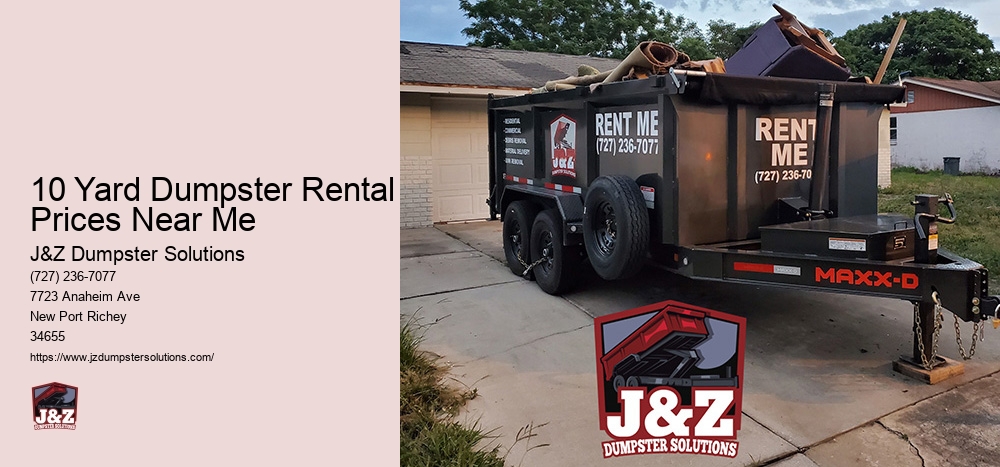 1 Yard Dumpster Rental Near Me